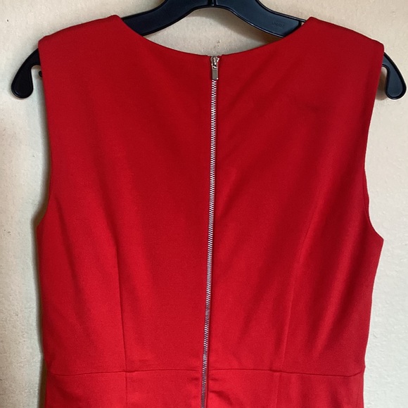 Diane Von Furtstenberg Red Shift Dress - Picture 5 of 7